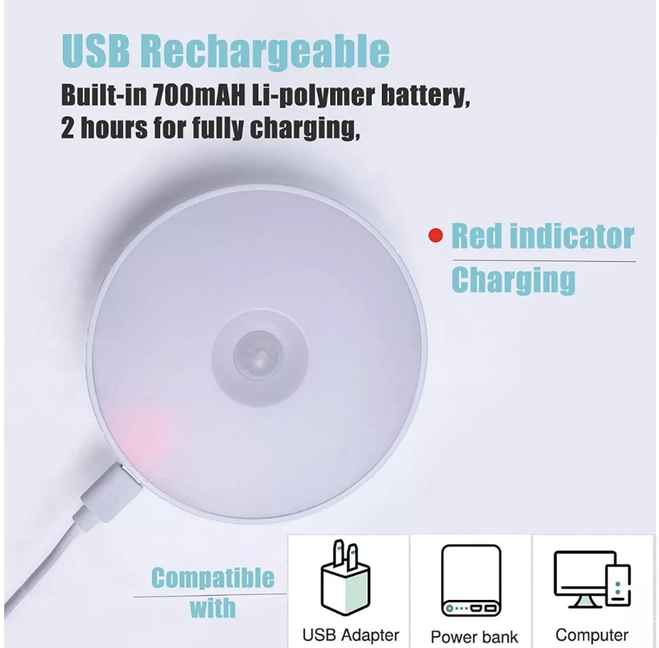 Miniatura 1 de Luz Led Sensor De Movimiento Con Imán